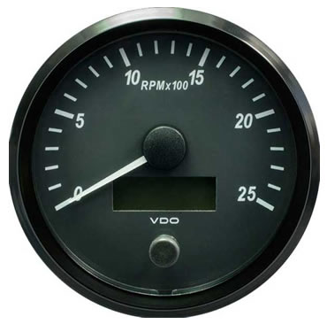 VDO SingleViu Tachometer 2500RPM